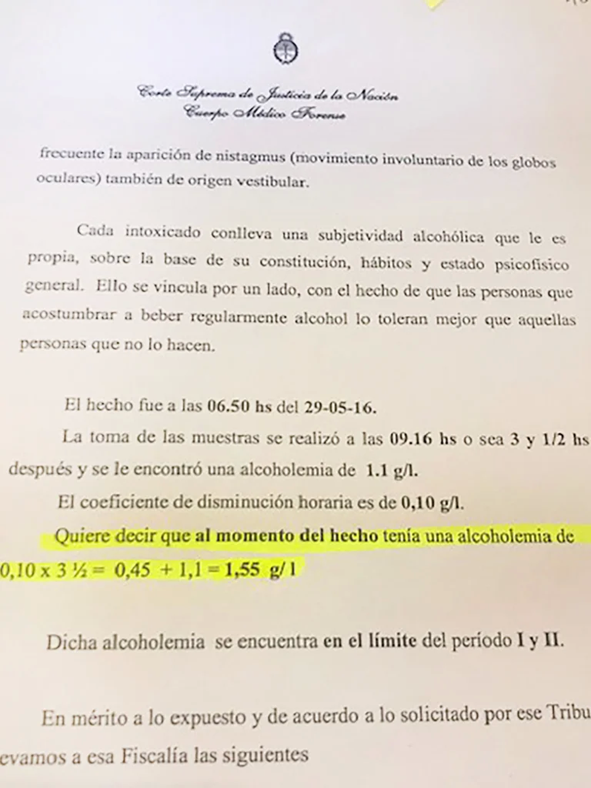 El joven que atropelló y mató a la vecina de Canning estaba alcoholizado. Hoy empieza el juicio.
