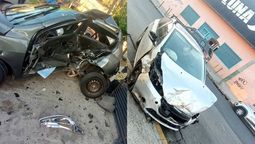 Choque en Lomas de Zamora: un auto impactó contra un local y uno de los ocupantes se fugó