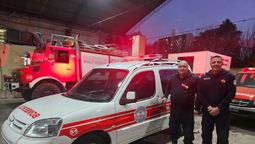 los bomberos de esteban echeverria adquirieron una nueva unidad