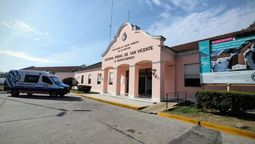 el hospital ramon carrillo de san vicente fue conectado a la red de agua corriente