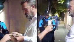 Conductor alcoholizado agredió a policías: Te mataría porque sos gay