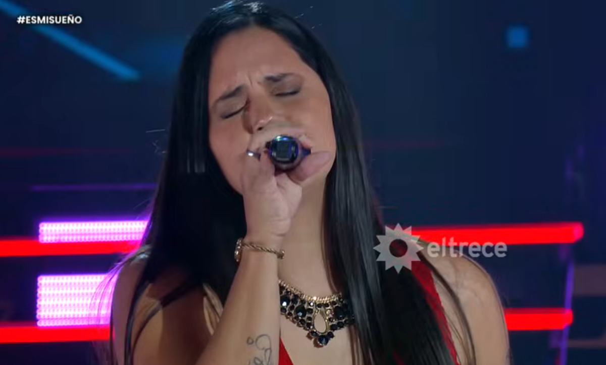 La interpretación de la vecina de Monte Grande dejó con ganas de más al jurado. 