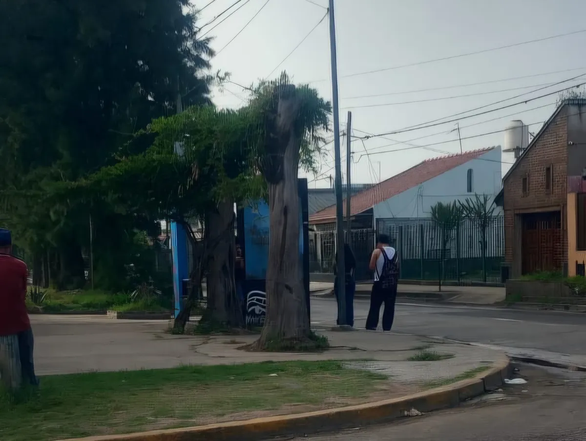 Las paradas se encontraban llenas tras el paro.