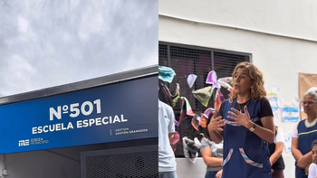 Ezeiza: entregaron materiales deportivos en la Escuela Especial 501