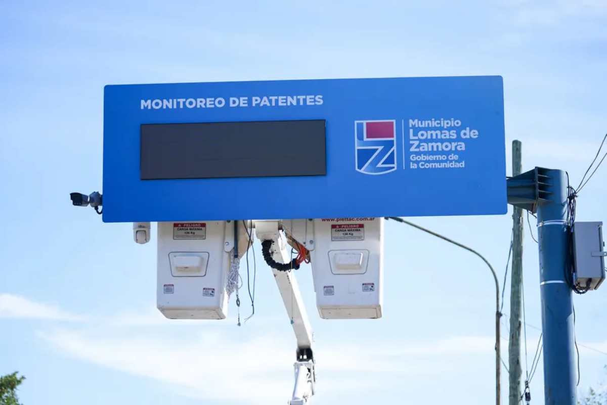 Uno de los elementos instalados por el Municipio de Lomas de Zamora. Uno de los elementos instalados por el Municipio de Lomas de Zamora.