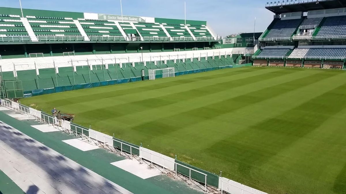 La cancha de Banfield, sede de un partido de la Selección Argentina
