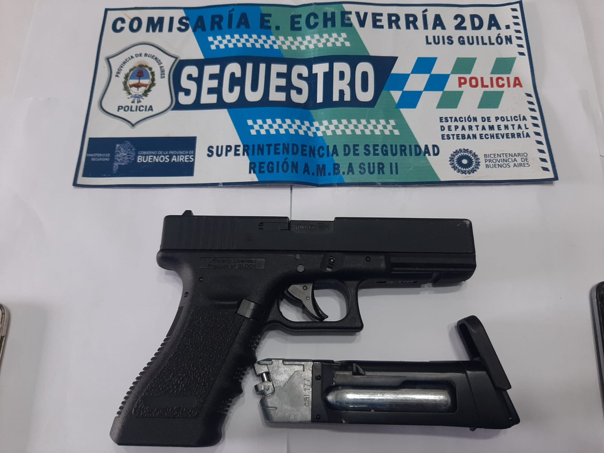 Detuvieron a cuatro menores de edad en Esteban Echeverría.