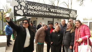 Inauguraron el nuevo Hospital Veterinario Municipal de Esteban Echeverría