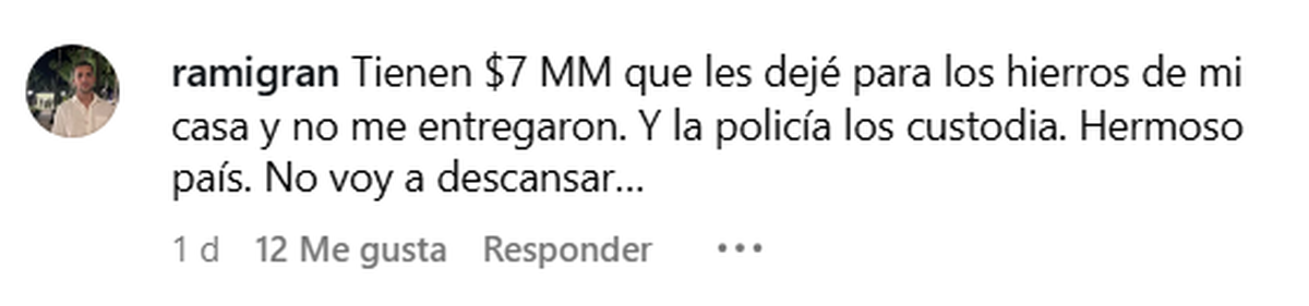 Comentarios de presuntos daminificados de la empresa Metal Grande.