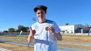 Un joven de Monte Grande se consagró campeón nacional de Decathlon: carreras, lanzamientos y saltos