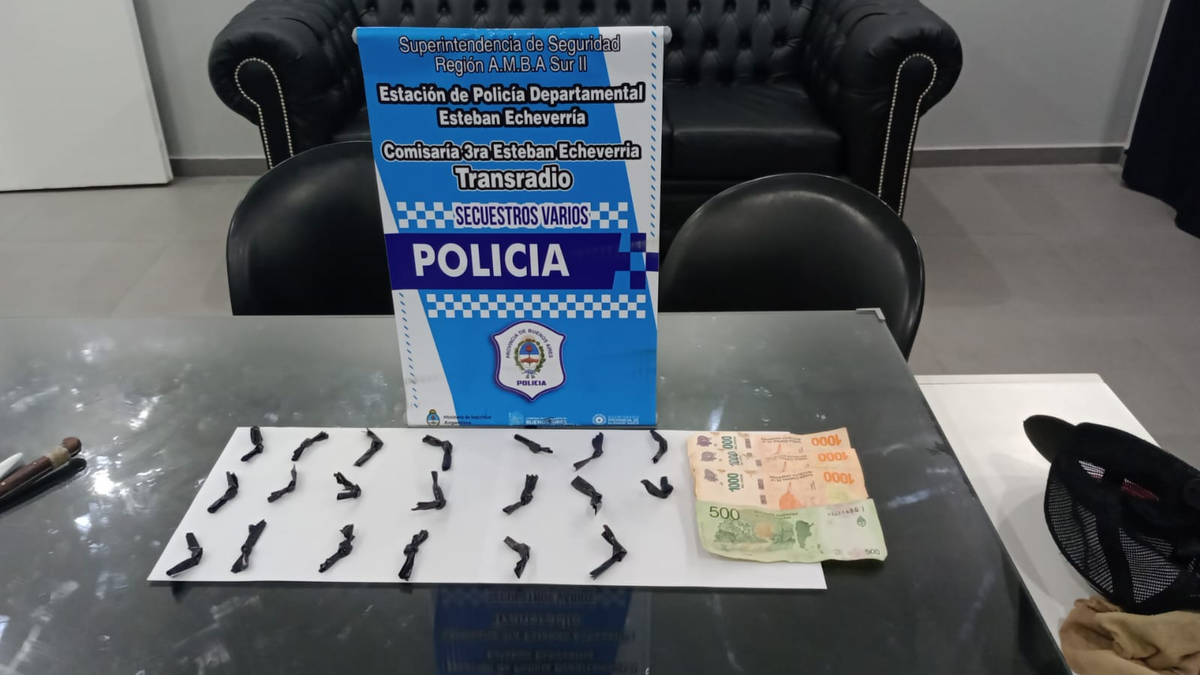 La detención tuvo lugar en la localidad de 9 de Abril, Esteban Echeverría.