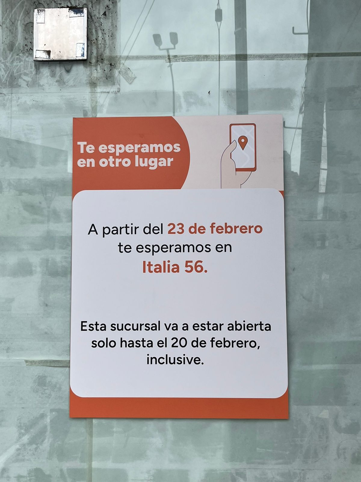 La sucursal del Banco Galicia sobre avenida Hipólito Yrigoyen 10557, en Temperley, cerró sus puertas y centralizó la atención en el centro de Lomas.