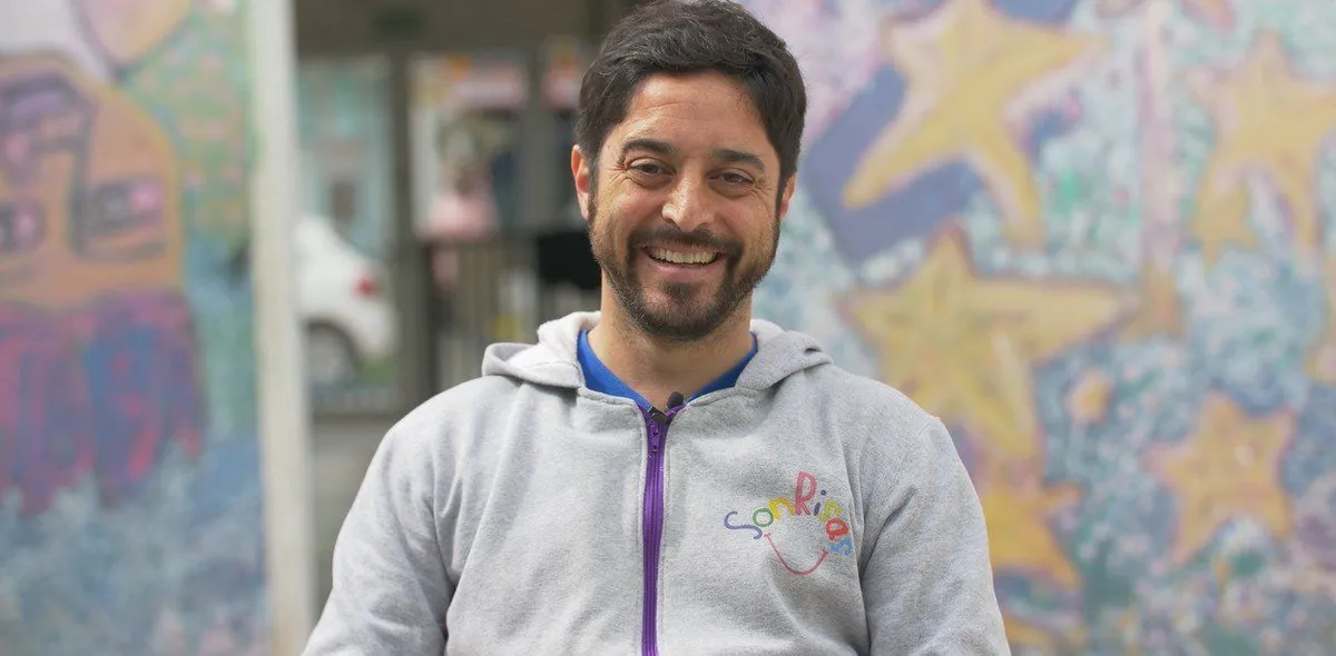 Martín Ferreira, fundador de la ONG SonRisas de Monte Grande.