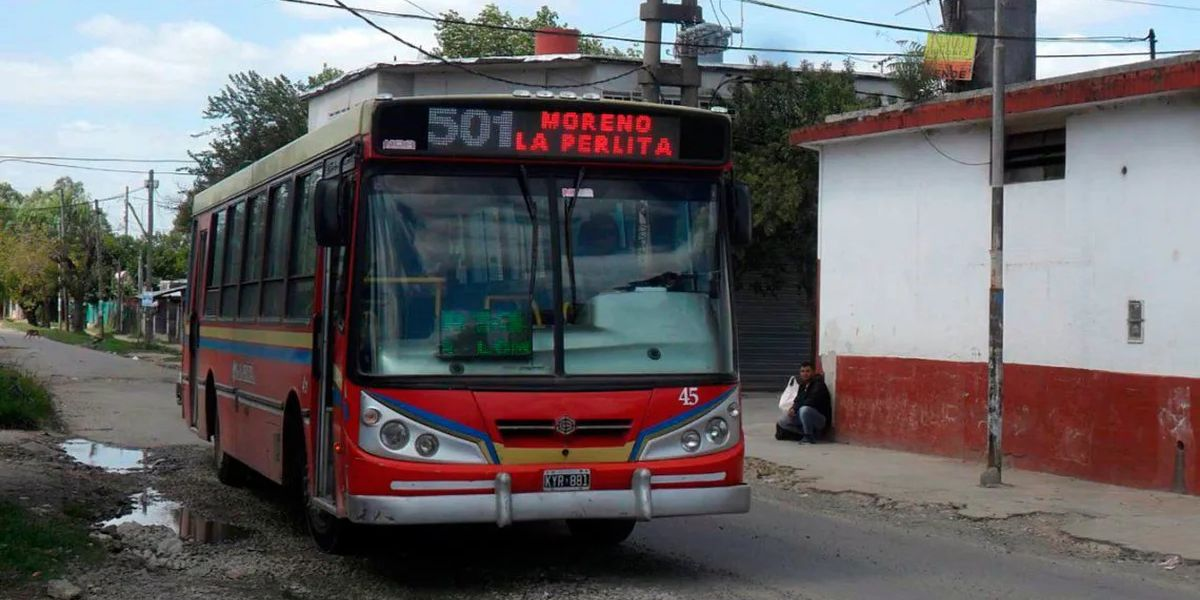La Línea 501 de Moreno, la primera en el ránking de colectivos del AMBA.