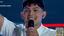 un vecino de ezeiza canto en tv y se destaco con una imitacion de guido kaczka