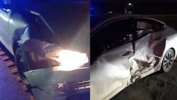 Otro fuerte choque en Ruta 58 y El Deslinde: el semáforo fallaba