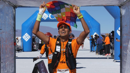Un docente de Ezeiza participó de una maratón de 42 kilómetros a más de 3000 metros de altura