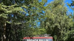 vecina de longchamps desde los incendios en el sur: es una ayuda de muchas gotitas de agua para frenar esto