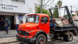Almirante Brown: secuestraron un camión sin habilitación que arrojaba residuos en Burzaco
