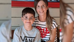 el recuerdo de joaquin, el nene que fue asesinado por su padre en lomas, en el dia de su cumpleanos