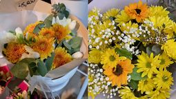 las flores amarillas, el boom del dia de la primavera en almirante brown