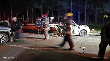 San Vicente: cinco muertos en un accidente en la Ruta 6