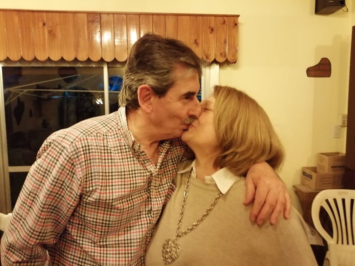 Ignacio Passini y Analia Luisa Loschi, juntos desde el secundario.