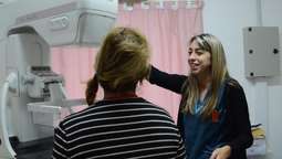 lomas: hacen mamografias sin turno por la lucha contra el cancer de mama