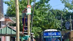 9 de Abril: avanza la instalación de camaras de videovigilancia