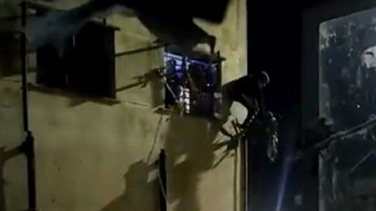 Video: intento de fuga en la Alcaidía de Lomas de Zamora