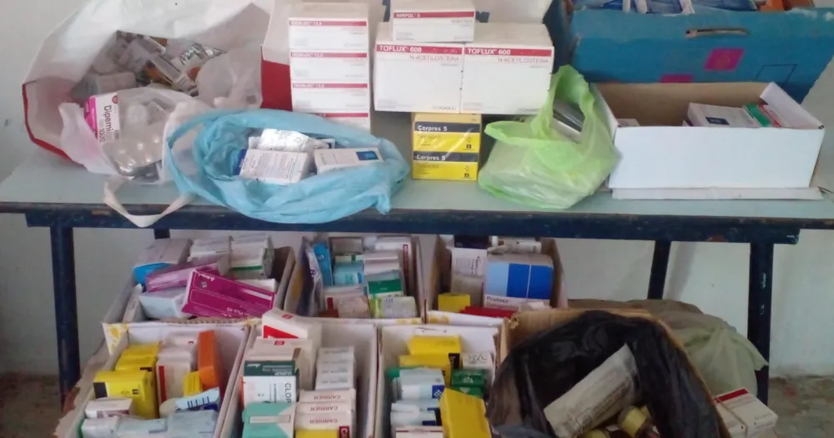 El merendero Pequeños Gigantes de Lomas recibe donaciones de medicamentos.