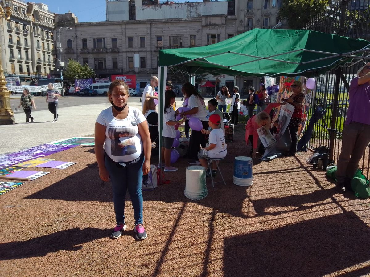 Lorena Rivero en el Congreso, durante el encuentro por el D&iacute;a de la Mujer.