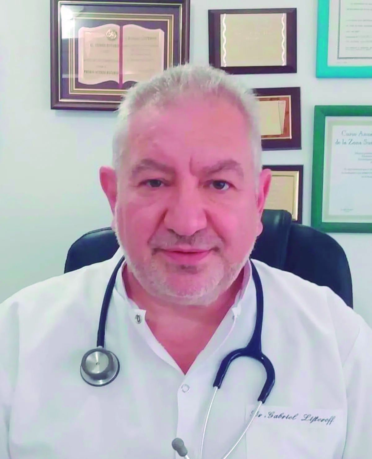 Gabriel Lijteroff, jefe del área de diabetología del Hospital Santamarina.