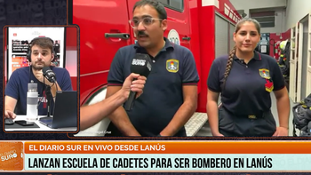 Lanzan primera escuela de cadetes para ser bombero en Lanús Oeste: Nos llena de orgullo el acompañamiento