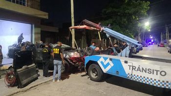 Desbaratan un desarmadero de autos en Lanús: un detenido