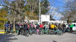 san vicente en bicicleta: lanzaron una nueva propuesta turistica y buscan repetirla