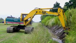 canning: el municipio avanza con obras de limpieza