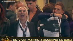 martin rodriguez, de canning, dejo la casa de gran hermano: la angustia de yanina zilli