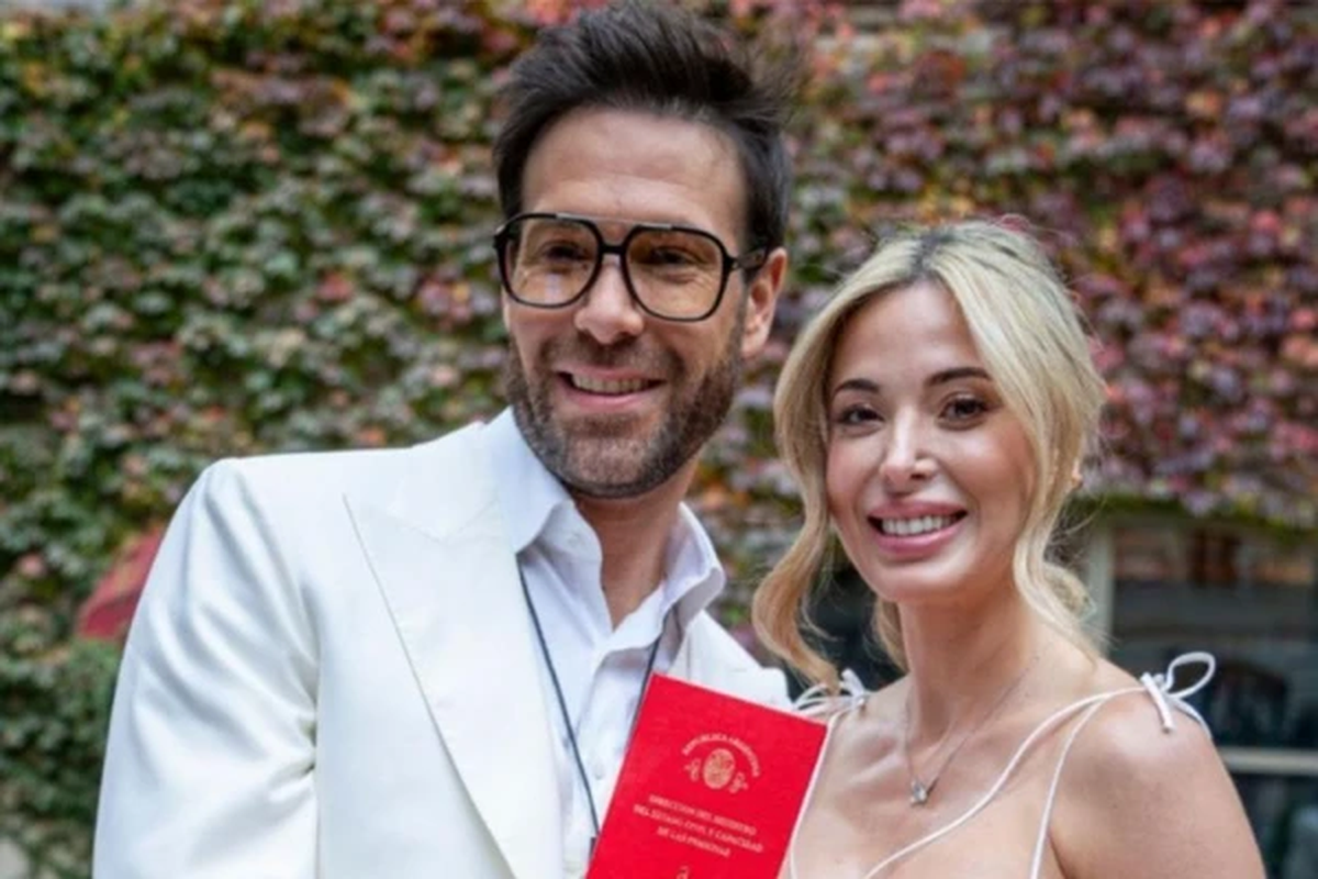 Elías Piccirillo se casó con Jésica Cirio en marzo de 2024.