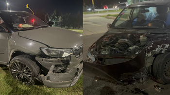 San Vicente: embistieron a una familia que circulaba por la Ruta 58