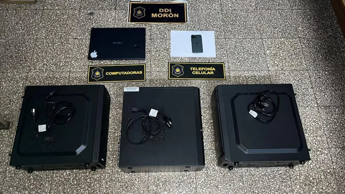 En los allanamientos se secuestraron computadoras y elementos de importancia para la causa. 