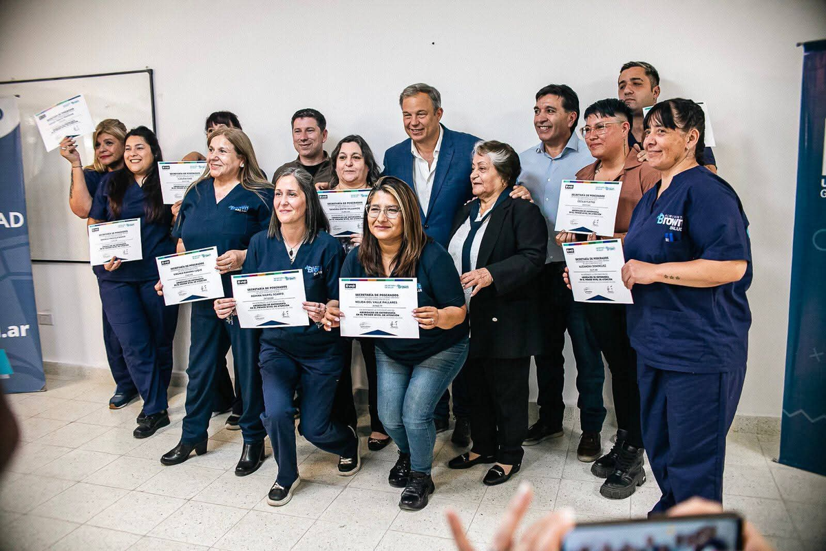 Mariano Cascallares estuvo presente.