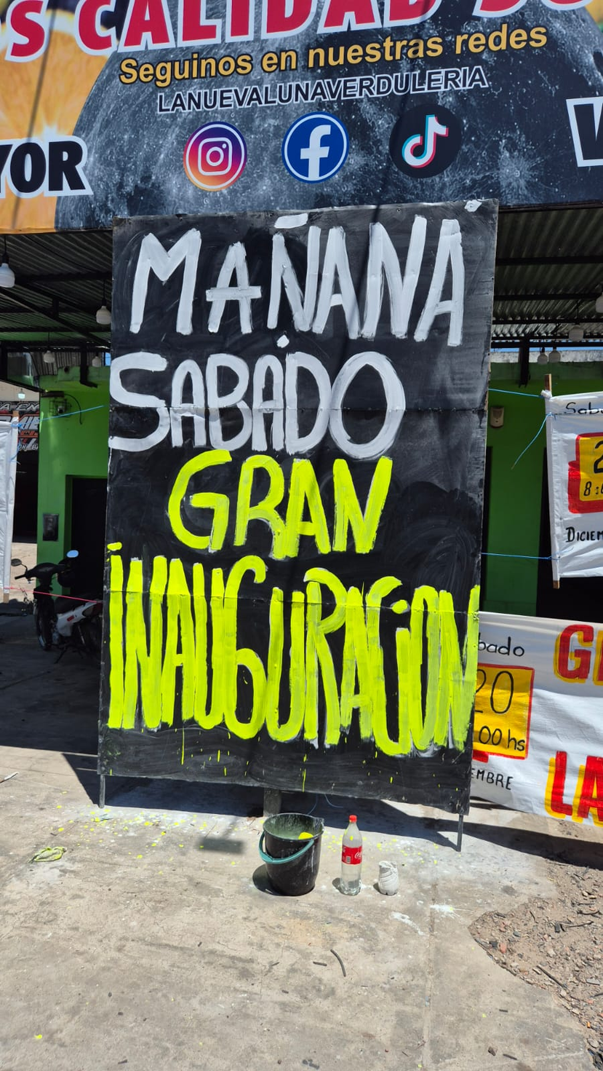 A las 8:00 horas abrirá en Almirante Brown.