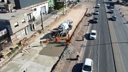 avanzan las obras de repavimentacion de la ruta 4 en lomas de zamora, almirante brown y esteban echeverria