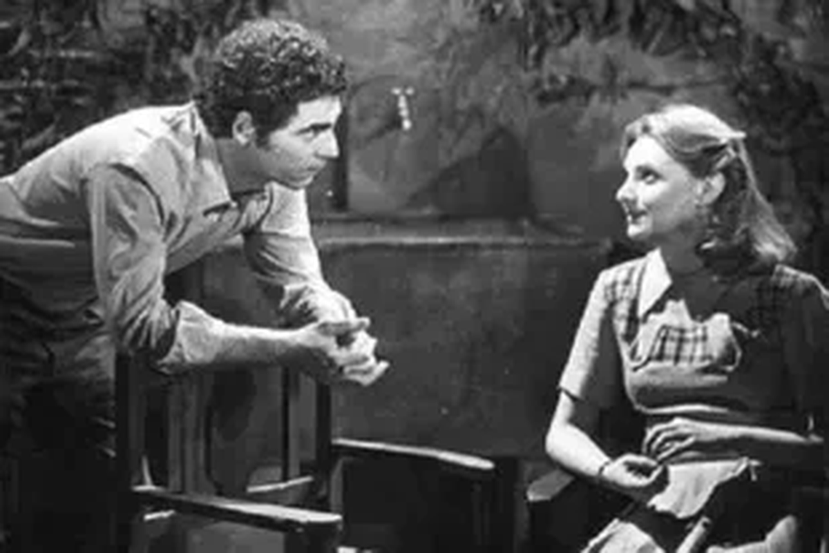 Hugo Arana, en uno de sus primeros trabajos interpretativos.