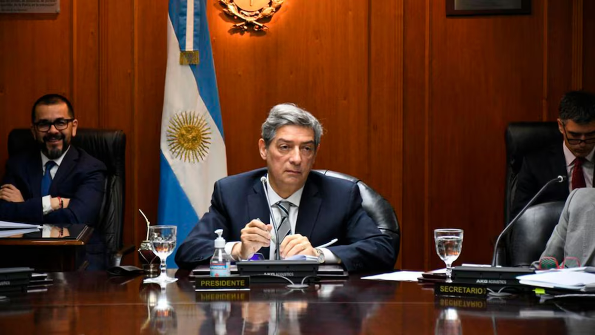 Horacio Rosatti, presidente del tribunal.