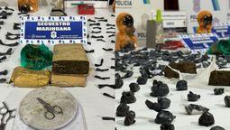 allanamientos en alejandro korn: secuestraron marihuana, pasta base y una granada