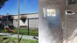 Dos personas fueron asistidas tras el incendio de una vivienda en Burzaco: investigan si fue intencional