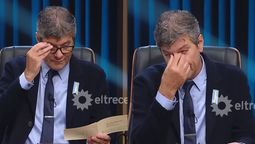 mario pergolini se emociono al intentar leer una carta de un ex combatiente de almirante brown en malvinas