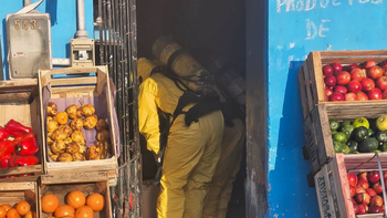 Vapores tóxicos en un comercio de Esteban Echeverría: un hombre fue hospitalizado por inhalación de gases